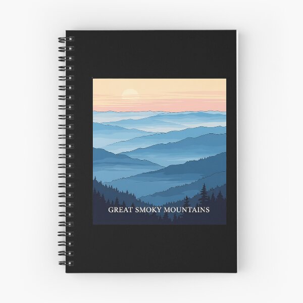 Item preview, Classic Blue Ridge Mountains Sunset - Great Smoky Mountains Art designed and sold by Digital Dreams Arts.