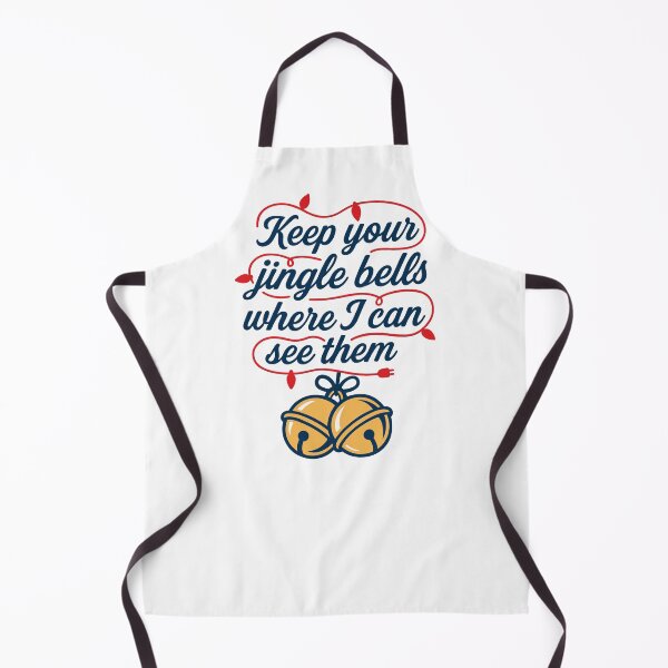 Item preview, Keep Your Jingle Bells Where I Can See Them – Funny Christmas Typography Design designed and sold by Weasel Graphix.
