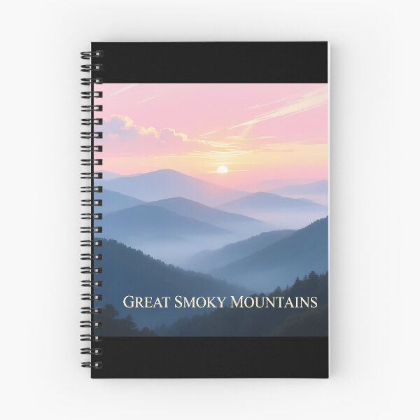 Item preview, Great Smoky Mountains - Layers of Blue Landscape designed and sold by Digital Dreams Arts.