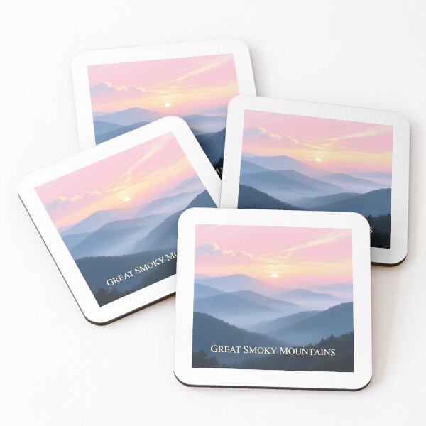Item preview, Great Smoky Mountains - Layers of Blue Landscape designed and sold by Digital Dreams Arts.