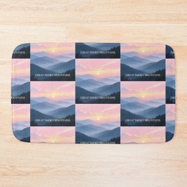 Item preview, Great Smoky Mountains - Layers of Blue Landscape designed and sold by Digital Dreams Arts.