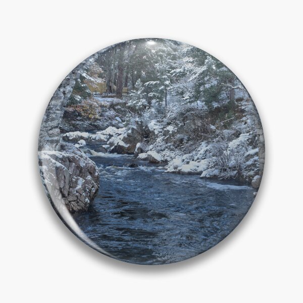 Item preview, Winter at the  Olde Packhorse Bridge in Carbridge designed and sold by Derren Jones.