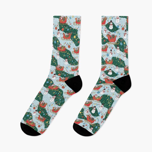 Item preview, Santa's Sleigh: Embrace the spirit of Christmas with this delightful Christmas Pattern designed and sold by Grang Art Artistic Designs.