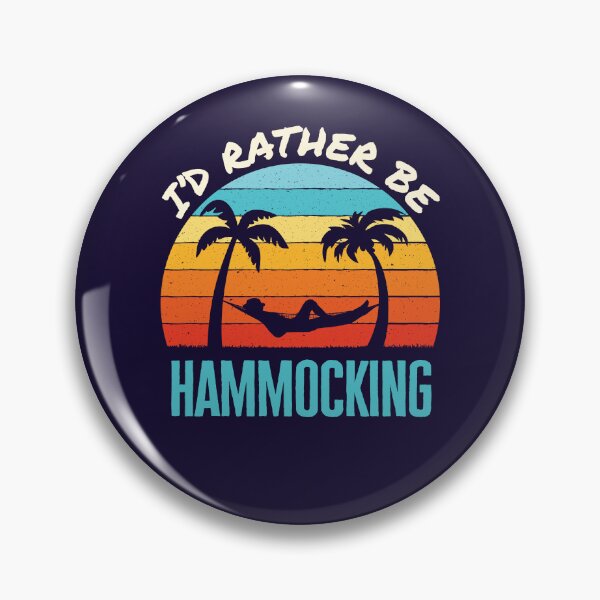 Item preview, I'd Rather Be Hammocking Beach Camping designed and sold by jaygo.