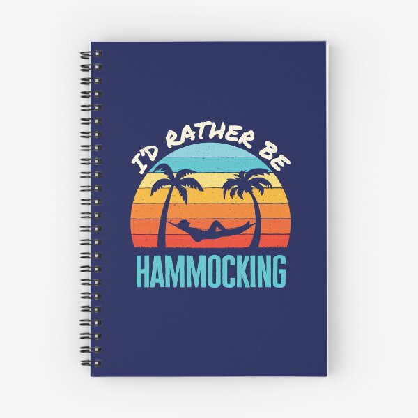 Item preview, I'd Rather Be Hammocking Beach Camping designed and sold by jaygo.
