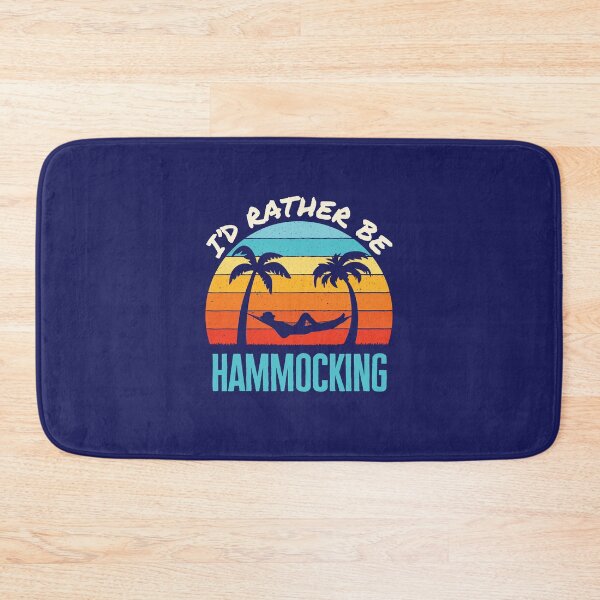 Item preview, I'd Rather Be Hammocking Beach Camping designed and sold by jaygo.