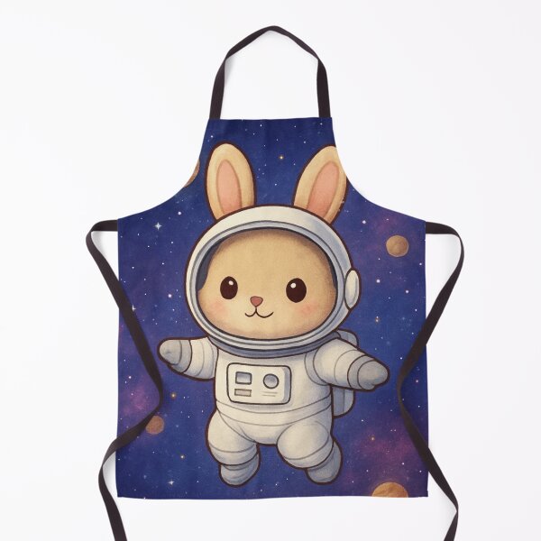 Item preview, Astronaut Bunny – Cute Space Explorer designed and sold by The-Dreamy-Zoo.