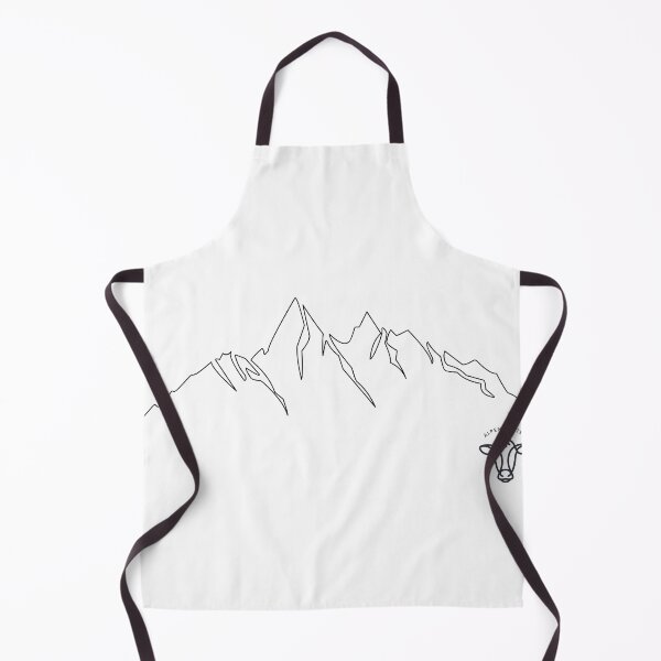Item preview, Minimalist Alpine cow – Alpine hipster style designed and sold by Alpenhipster.
