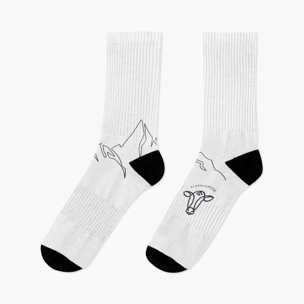 Item preview, Minimalist Alpine cow – Alpine hipster style designed and sold by Alpenhipster.