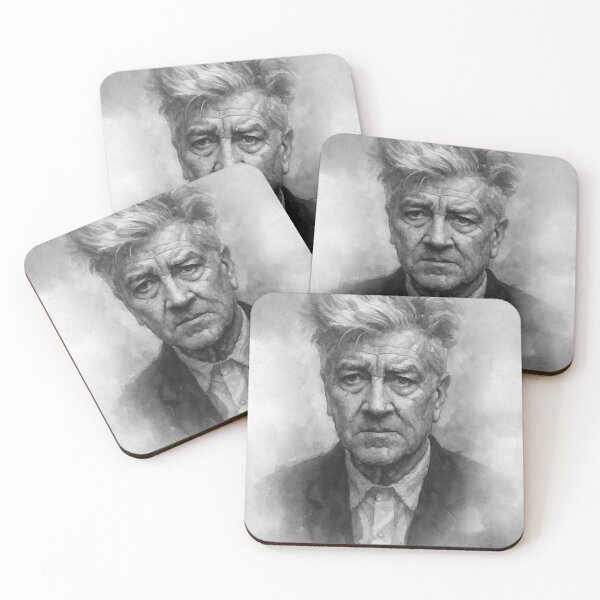 Item preview, David Lynch Watercolour Portrait – Surreal Director Art Print designed and sold by ConorKeeganArt.