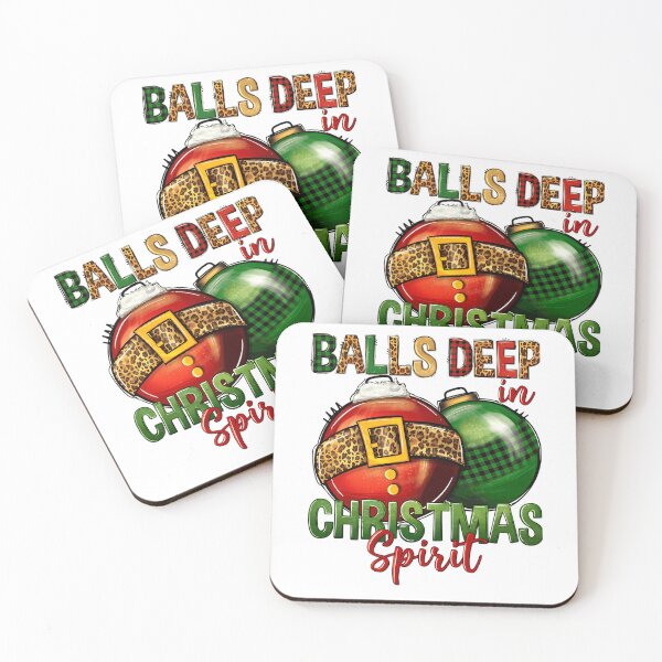 Item preview, Christmas Couple In Deep Holiday Balls Happy Quote Vintage designed and sold by JasonesNance.