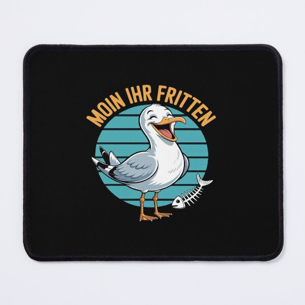Artikelvorschau, Moin ihr Fritten Hamburger Möwe Nordseeküste Meer Lustig entworfen und verkauft von ShelFisher.