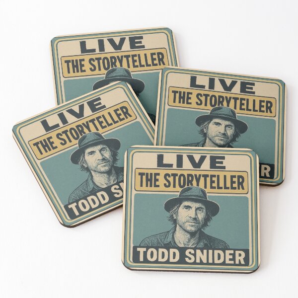 Item preview, Todd Snider: Live Storyteller Poster designed and sold by Amelia Design.