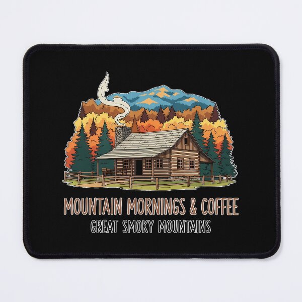 Item preview, Autumn in the Smokies - Rustic Cabin & Mountain Mornings designed and sold by Digital Dreams Arts.