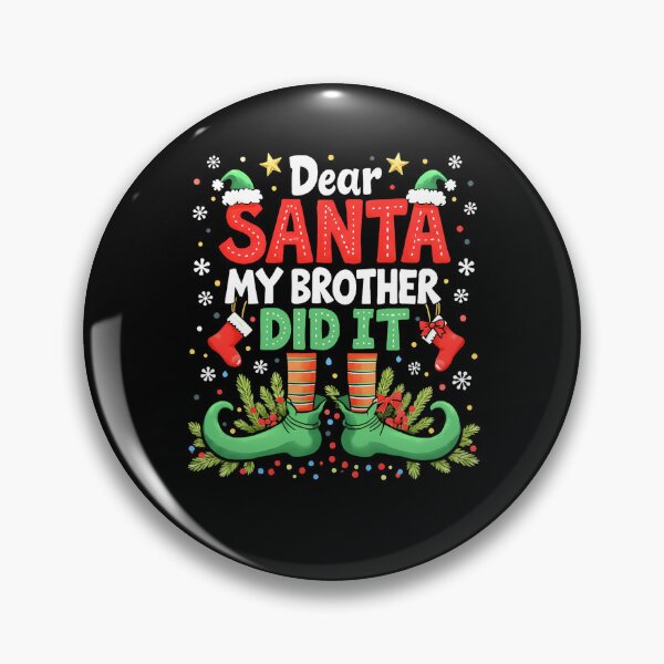 Item preview, Brother Christmas It My Dear Santa Did Retro Holiday Funny Vintage designed and sold by MediarMedic.