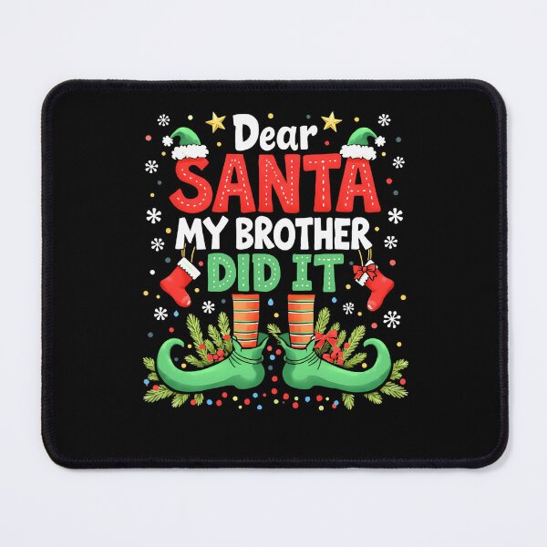 Item preview, Brother Christmas It My Dear Santa Did Retro Holiday Funny Vintage designed and sold by MediarMedic.