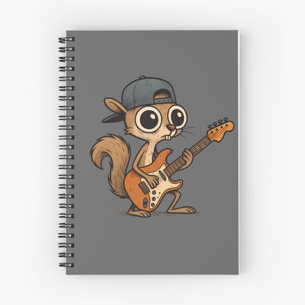 Item preview, Cool Squirrel Playing Electric Guitar designed and sold by yPaladino432.