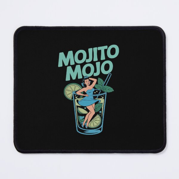 Item preview, Mojito Mojo Salsa Cocktail Bar Teal Lime designed and sold by ShelFisher.