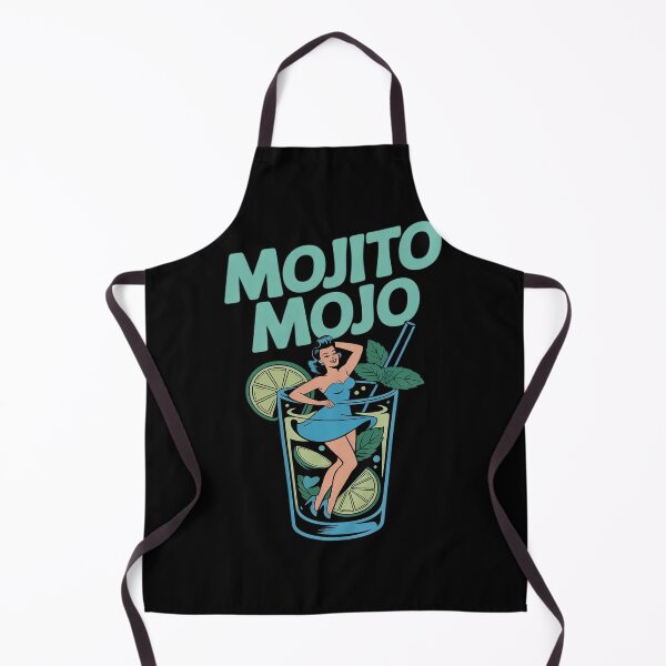 Item preview, Mojito Mojo Salsa Cocktail Bar Teal Lime designed and sold by ShelFisher.