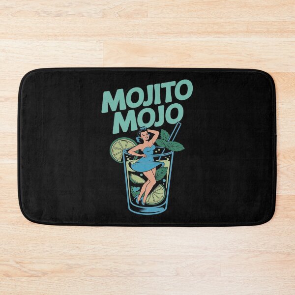 Item preview, Mojito Mojo Salsa Cocktail Bar Teal Lime designed and sold by ShelFisher.