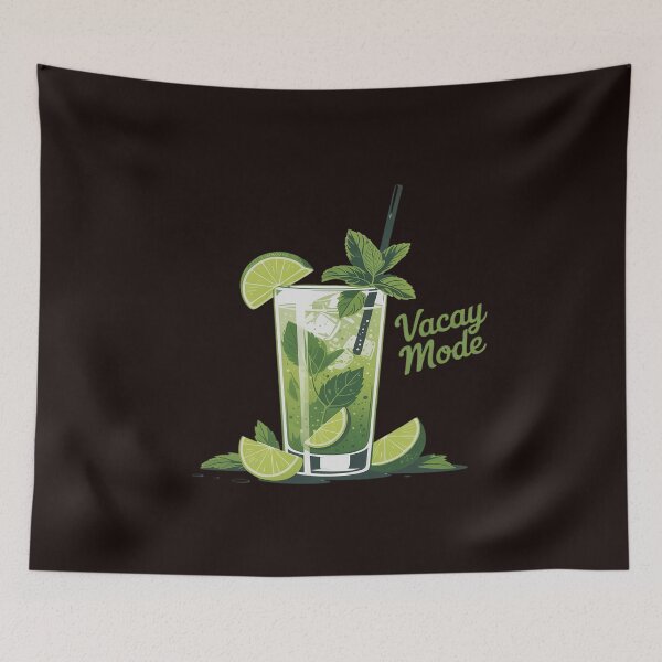 Item preview, Mojito Vacay Fashion with Lime and Mint Leaves designed and sold by ShelFisher.