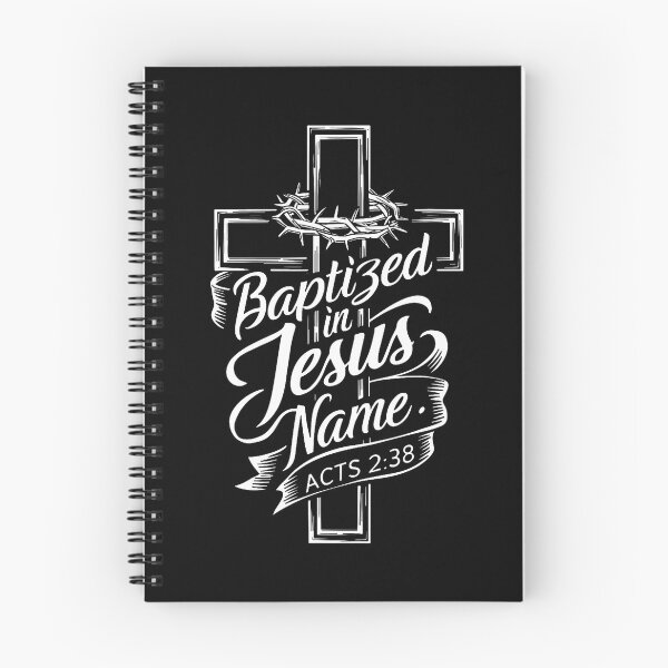 Item preview, Christian Bible Verse Baptized In Jesus Name Acts 238 designed and sold by JoannMinndy.