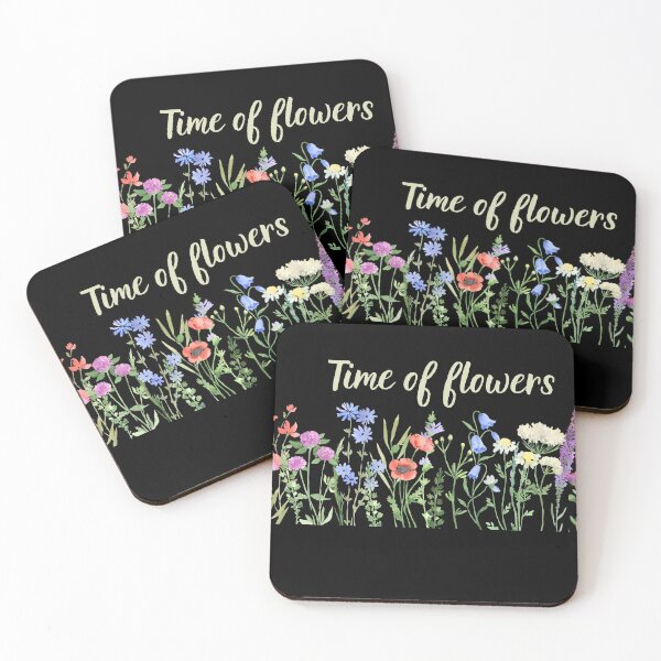 Item preview, Time of flowers cute wildflower of painting  designed and sold by MegiSmile.