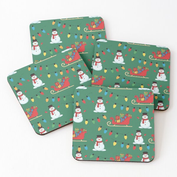 Item preview, Illuminated Snowmen: Embrace the spirit of Christmas with this delightful Christmas Pattern designed and sold by Grang Art Artistic Designs.