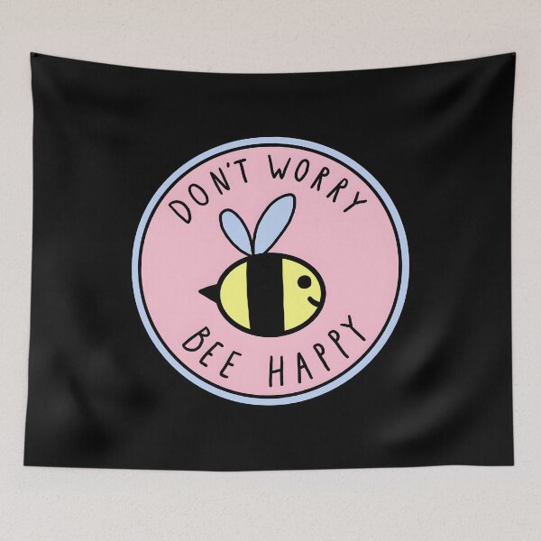 Item preview, Don’t Worry Bee Happy designed and sold by carlotalarrivee.
