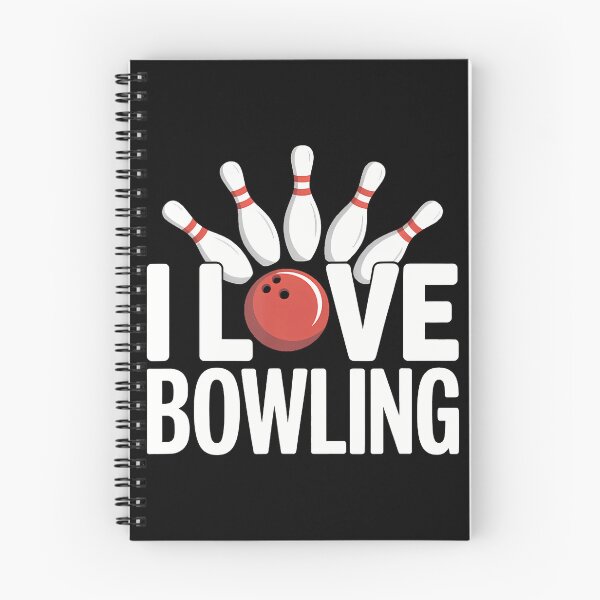 Item preview, I Love Bowling Enthusiast Fun Pins Ball designed and sold by JoannMinndy.