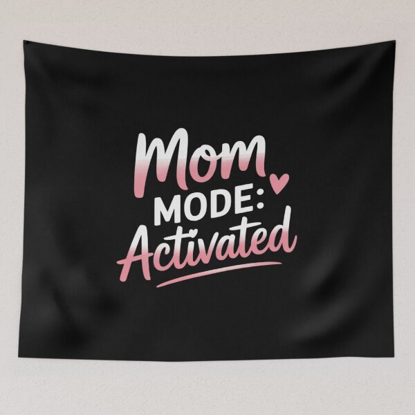 Item preview, Mom Mode Activated Motherhood New Mom Superhero designed and sold by Sandrhaus.