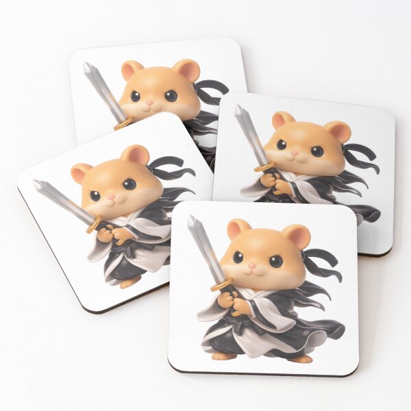 Item preview, Hamster Soul Blade – The Silent Warrior designed and sold by ReineDingo.