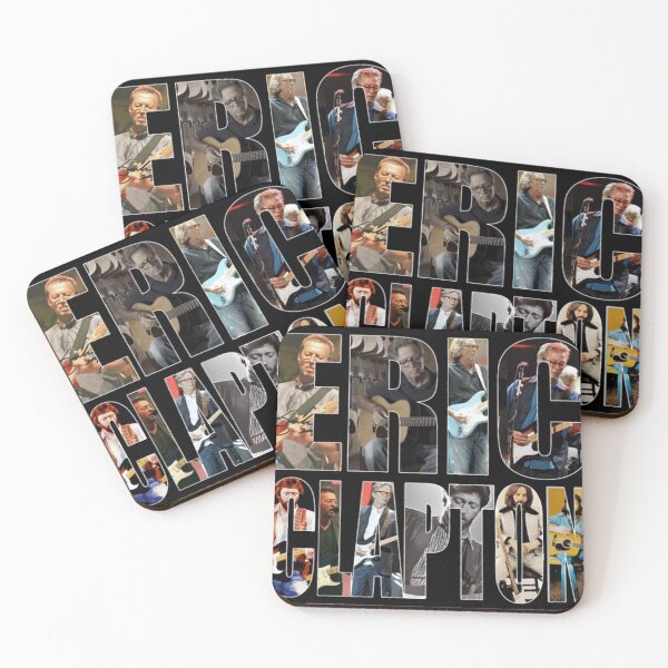 Item preview, For Men Women Eric Clapton Oversized Retro Guitar Collage Poster designed and sold by duffkebattclum.