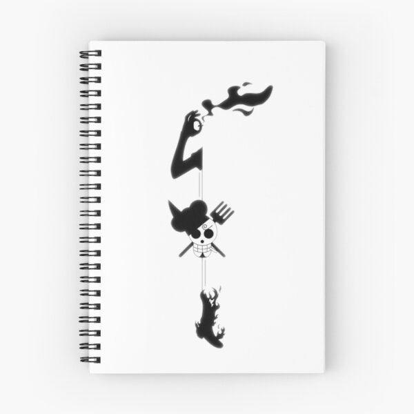 Item preview, Sanji's Jolly Roger & Diable Jambe designed and sold by BlackGrayWhite.