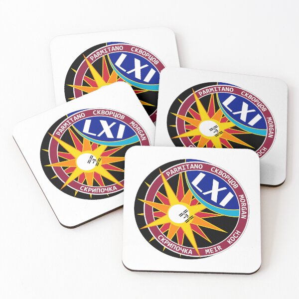 Item preview, International Space Station Expedition 61 Patch designed and sold by CharlieDesings.