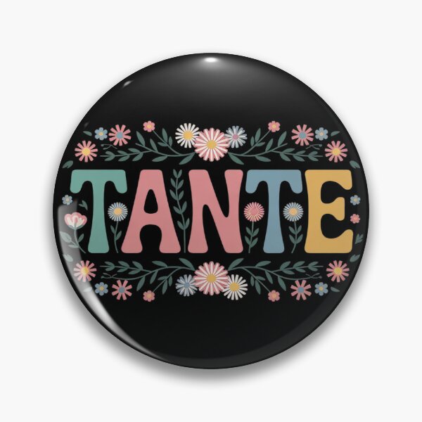 Item preview, Tante Flowers Tante Aunt Tante Auntie  designed and sold by NailMolisa.