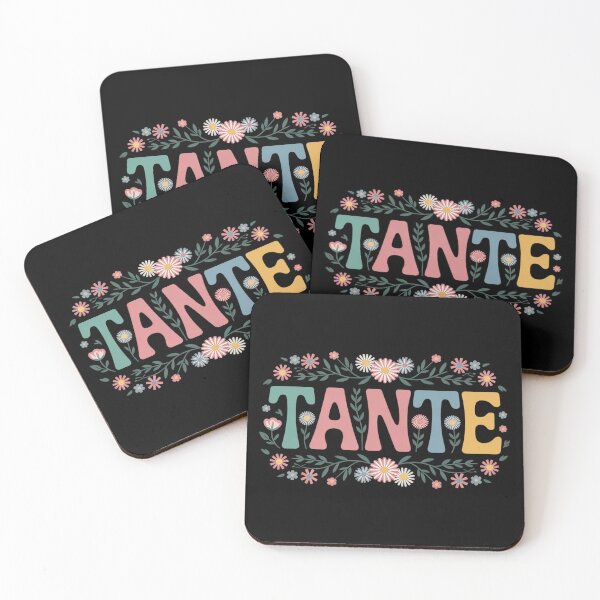 Item preview, Tante Flowers Tante Aunt Tante Auntie  designed and sold by NailMolisa.