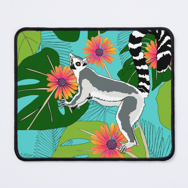 Item preview, Ring-Tail Lemur Digital Illustration designed and sold by vallisrowe.