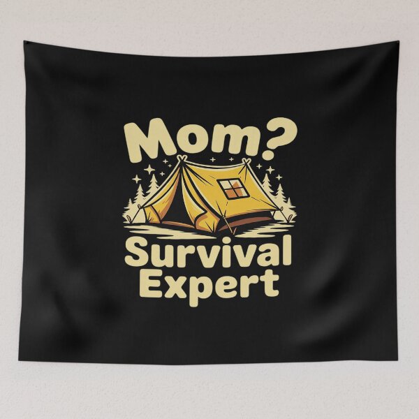Item preview, Mom Survival Expert Tent designed and sold by ryukaizox1.