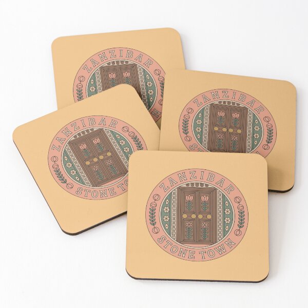 Item preview, Zanzibar Heritage Badge – Carved Door Emblem designed and sold by Timeless Design.