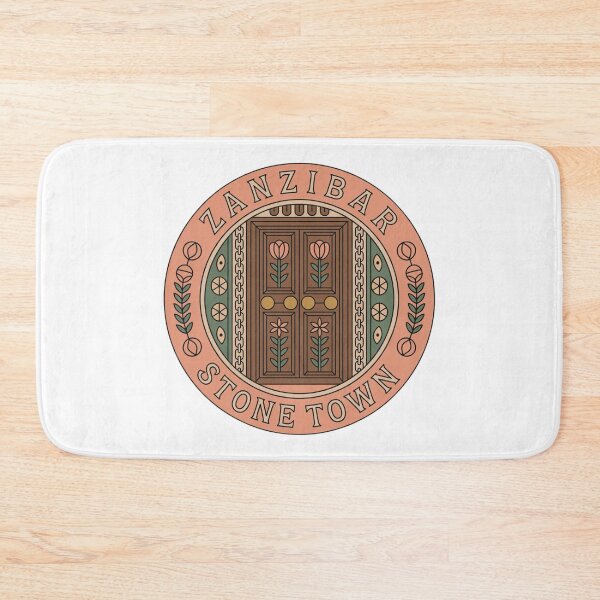 Item preview, Zanzibar Heritage Badge – Carved Door Emblem designed and sold by Timeless Design.