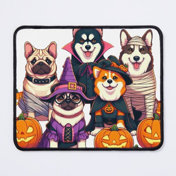 Item preview, "Chaos Coordinator" Funny Mixed Breed Dog Pack Illustration designed and sold by BSL-STORE.