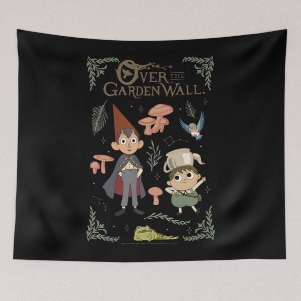 Item preview, Over The Garden Wall Character Cottagecore Collage Cartoon designed and sold by tomlinartcustom.