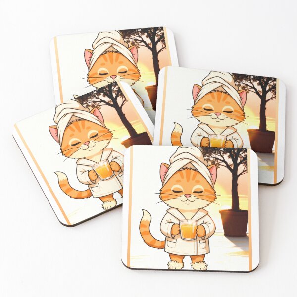 Item preview, Sage Cat Final Pause – Today Was Enough designed and sold by SmartDesigner-.