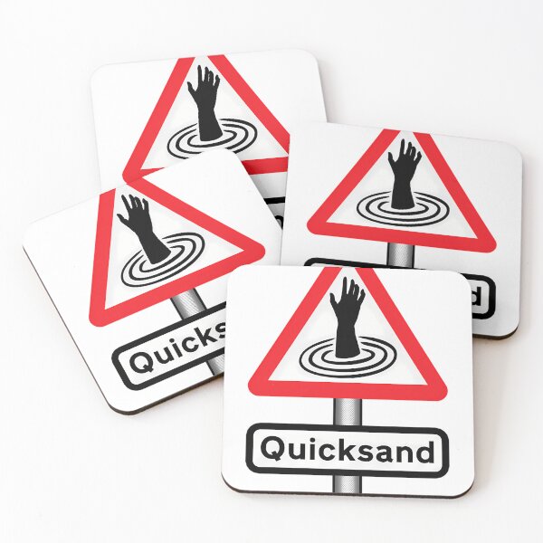 Item preview, Warning Quicksand designed and sold by buddybryan.