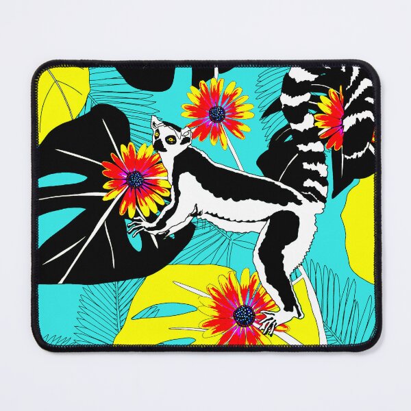 Item preview, Ring-Tail Lemur Digital Illustration designed and sold by vallisrowe.
