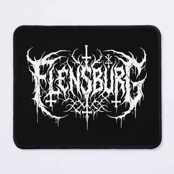 Item preview, Favorite city Flensburg Black Metal Design designed and sold by drizzd.