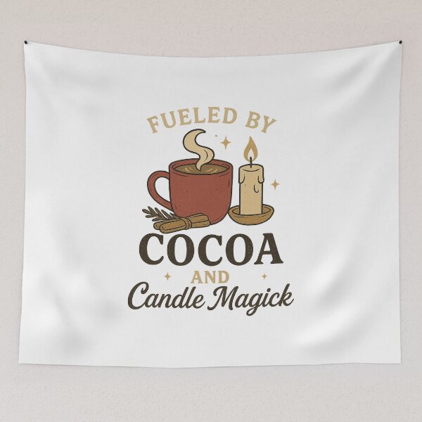 Item preview, Fueled By Cocoa and Candle Magick designed and sold by TreeWyzard Creations.