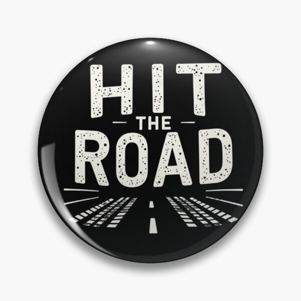 Item preview, Hit the Road Travel Adventure Wanderlust designed and sold by rustyroofco.