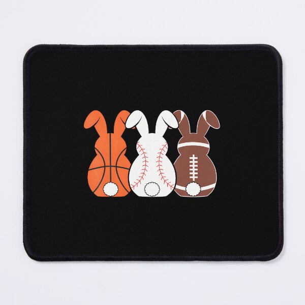 Item preview, Basketball Baseball Football Sports Easter Bunny Rabbits designed and sold by EdithKelly1.